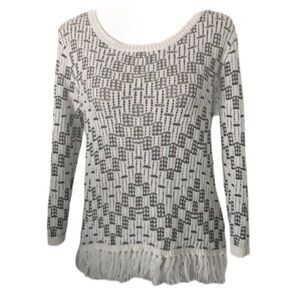 Ruby RD Knit Top With Fringe